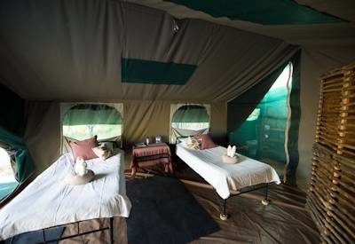 Tented suites