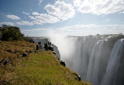 Victoria Falls And Zambezi