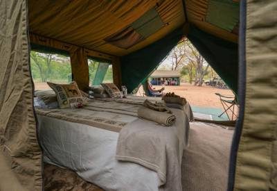 Large and open tented suites