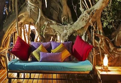 Relaxing in Botswana