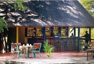 Outdoor dining area