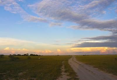Botswana sunset