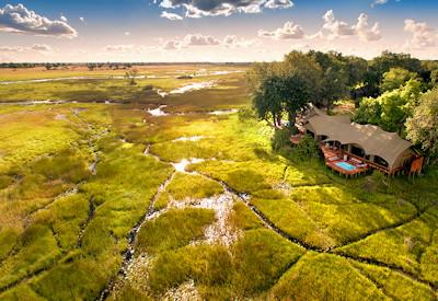 Duba Plains Camp remote and Wild