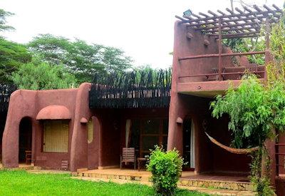 A safari lodge unique in design