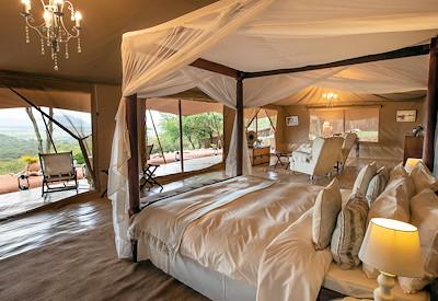 Cottars luxurious tented suites