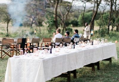 Dining in the Masai Mara