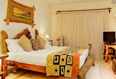 Classic Elewana styled luxury bedroom