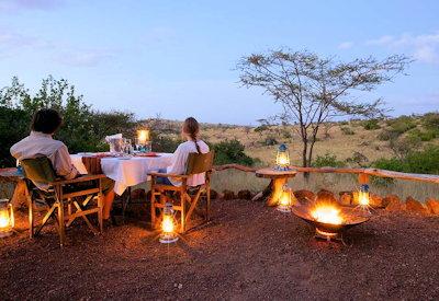 A private and romantic experience in Kenya