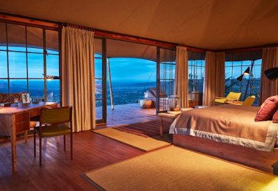 Amazing tented suites with views