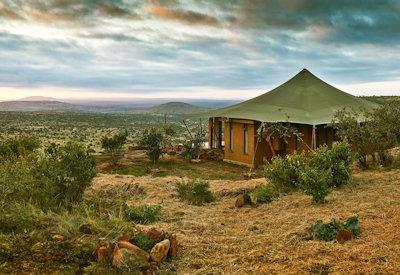 A private and intimate safari camp