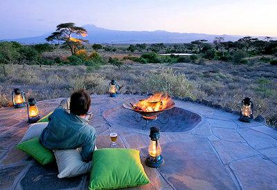 A firepit for nights at camp