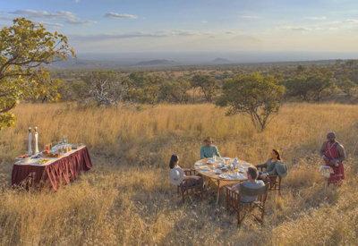 Private bush dining experiences