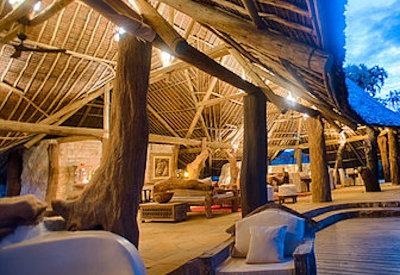 Central guest area at Galdessa