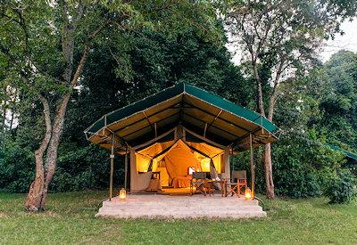 Meru styled safari tents