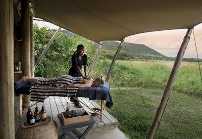 Tented Camp offers spa and wellness