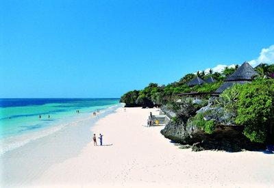 Beach resort south of Mombassa