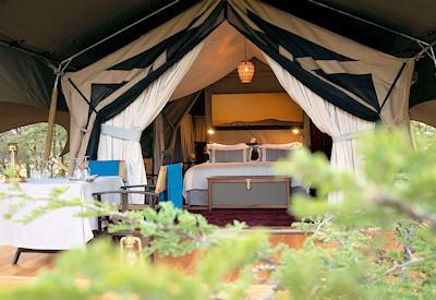 Classic tented safari suites