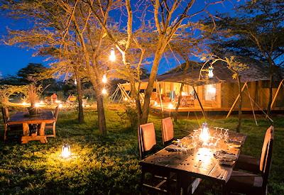 Dinning out on the Maasai Mara Plains