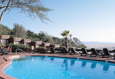 Views from Serena lodge are endless