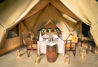 Classic tented safari suites
