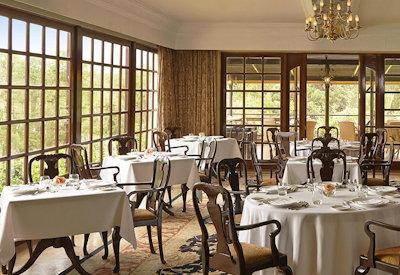 Restaurant and dining area