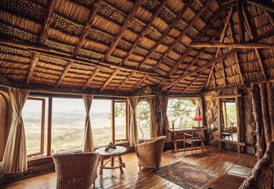 sweeping views of the Laikipia Hills