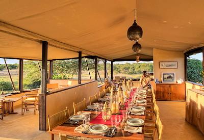 Indoor dinning room