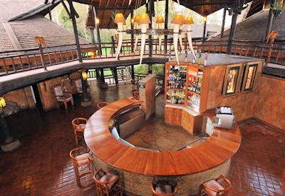 Beautiful bar and wine area