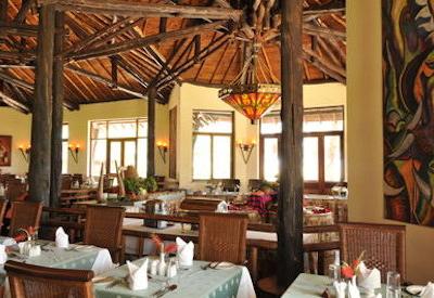 Lovely indoor dinning room