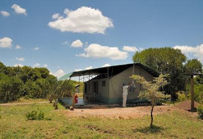 Meru-styled tented safari suites