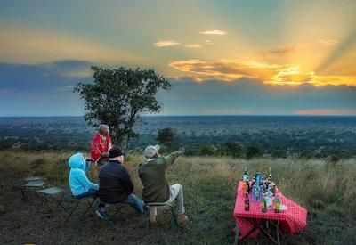 Sunset drinks in Laikipia County