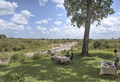Lunch on the Mara plains