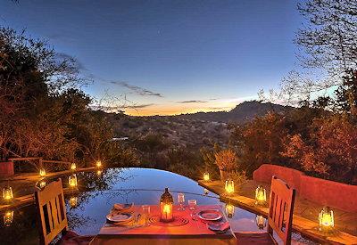 Private and romantic dining