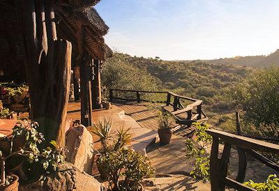 Incredible views out over the Laikipia