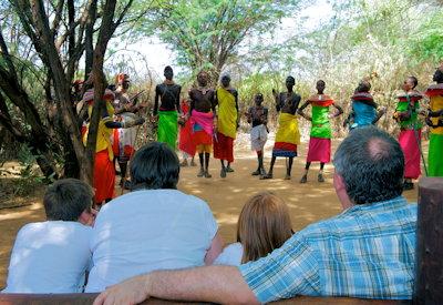 Samburu culture and dancing