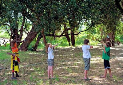 Family friendly Intrepids Camp