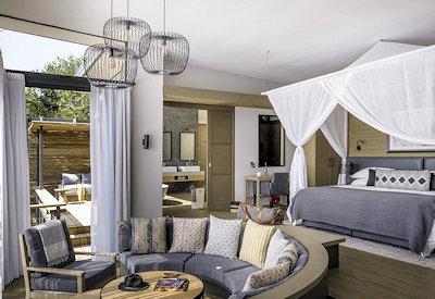 An amazing luxury safari camp