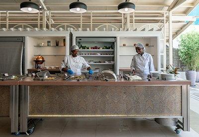 Buffet styled breakfasts
