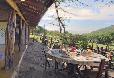 Saruni offers delicious breakfasts