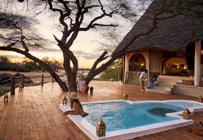 Sasaab with views over the Ewaso Nyiro