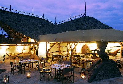 Dining area at Elerai Camp