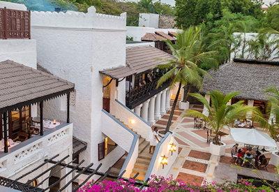 Beach hotel offers numerous amenities