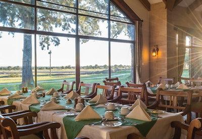 the indoor dining area at Sweetwaters