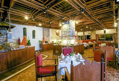 Main dining room and bar area