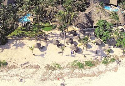 Surrounded by the indian Ocean