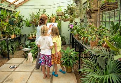 Giraffe Manor Family  Freindly