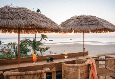 Views of Benguerra Island, visit local island communities