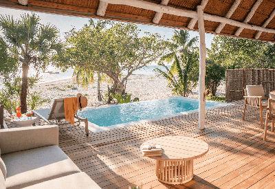 Private pool at Marlin Beach