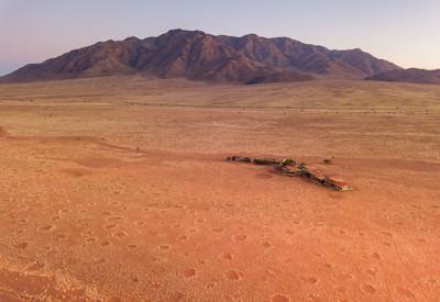 Plains Camp with views across the NamibRand