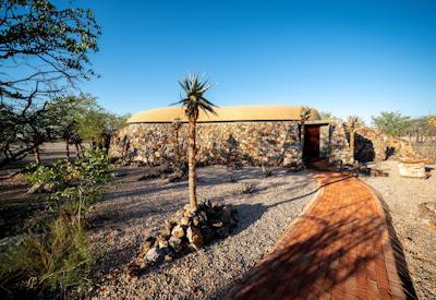 Wooden walkways within this amazing private game reserve